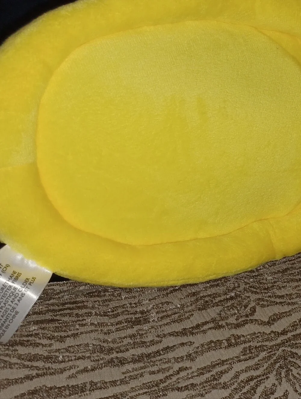 Yellow Plush Chick Basket - Basket Only